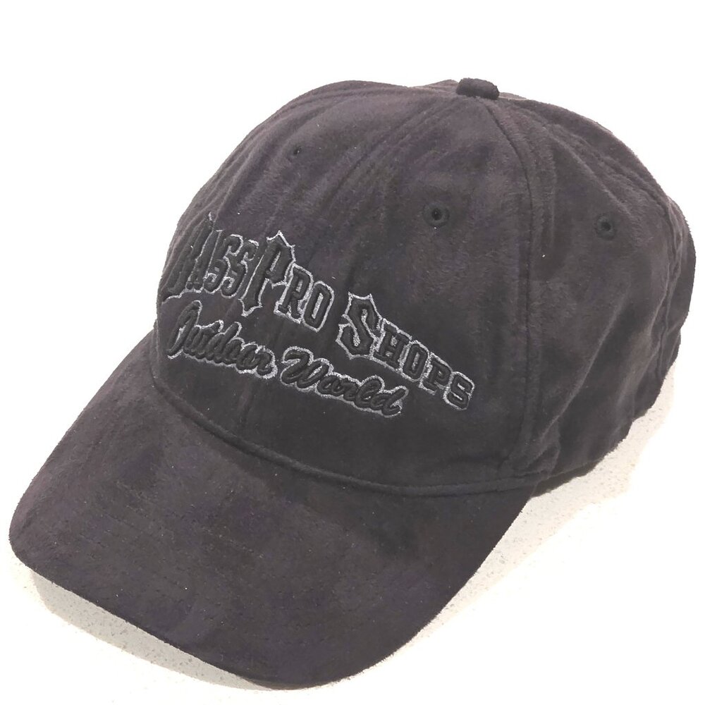 Vintage Bass pro shop Strapback Hat Cap 1980s 1990s 90s 80s adjustable